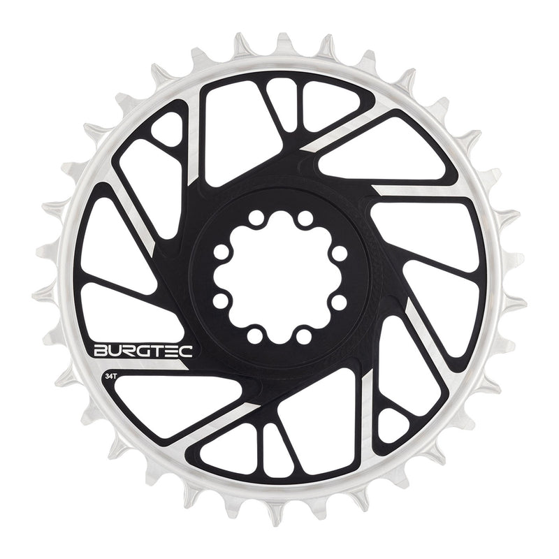 Load image into Gallery viewer, Burgtec 3mm Offset SRAM 8-Bolt ThickThin Chainring
