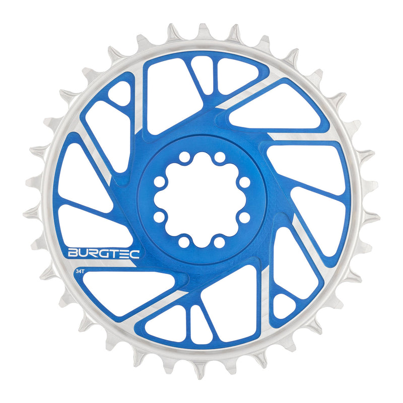 Load image into Gallery viewer, Burgtec 3mm Offset SRAM 8-Bolt ThickThin Chainring