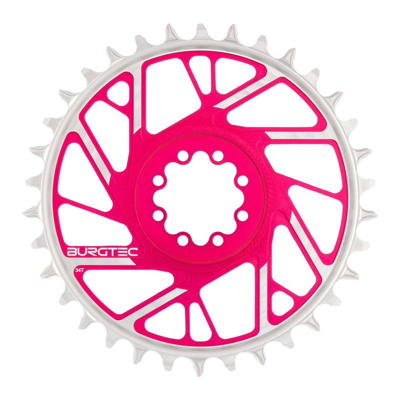 Load image into Gallery viewer, Burgtec 3mm Offset SRAM 8-Bolt ThickThin Chainring
