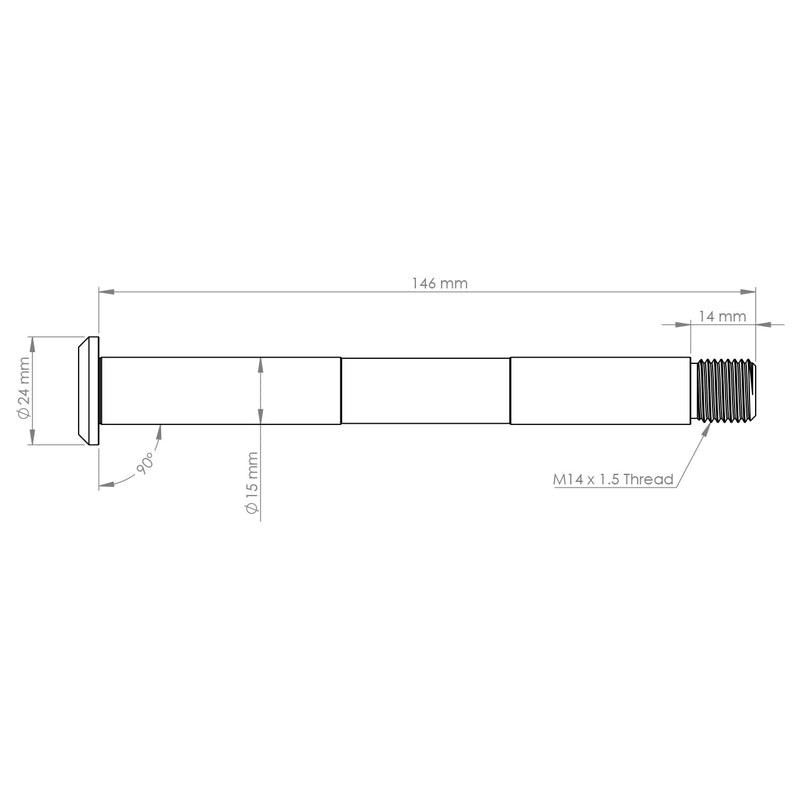 Load image into Gallery viewer, Burgtec Replacement Fork Axles