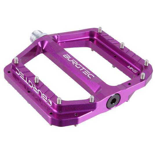 burgtec mk5 pedals review Burgtec Penthouse MK5 CrMo Pedals Purple Rain