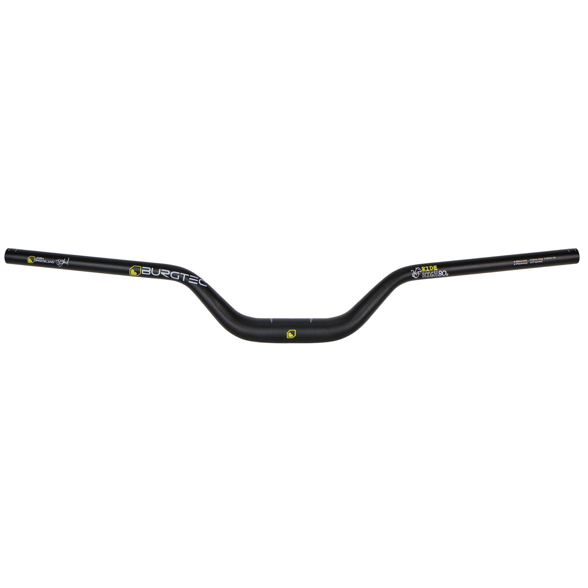 Burgtec ハンドルバー Burgtec Ride High Josh Bryceland Signature Bar