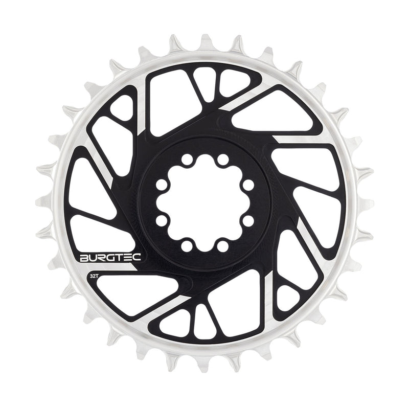 Load image into Gallery viewer, Burgtec 3mm Offset SRAM 8-Bolt ThickThin Chainring
