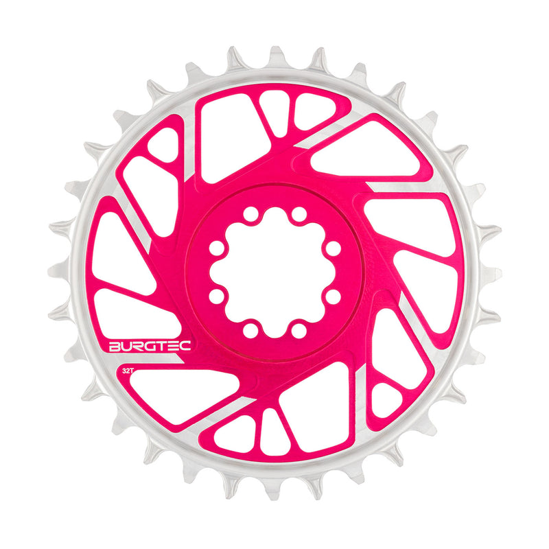 Load image into Gallery viewer, Burgtec 3mm Offset SRAM 8-Bolt ThickThin Chainring
